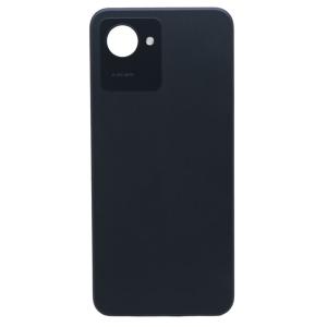 SPAREWARE® Back Panel Back Door Panel Body Cover For Realme C30 -Black (WITH ALL LOGO)