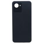 SPAREWARE® Back Panel Back Door Panel Body Cover For Realme C30 -Black (WITH ALL LOGO)