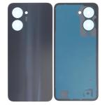 SPAREWARE® Back Panel Back Door Panel Body Cover For Realme C33 -Black (ORIGINAL WITH ALL LOGO)