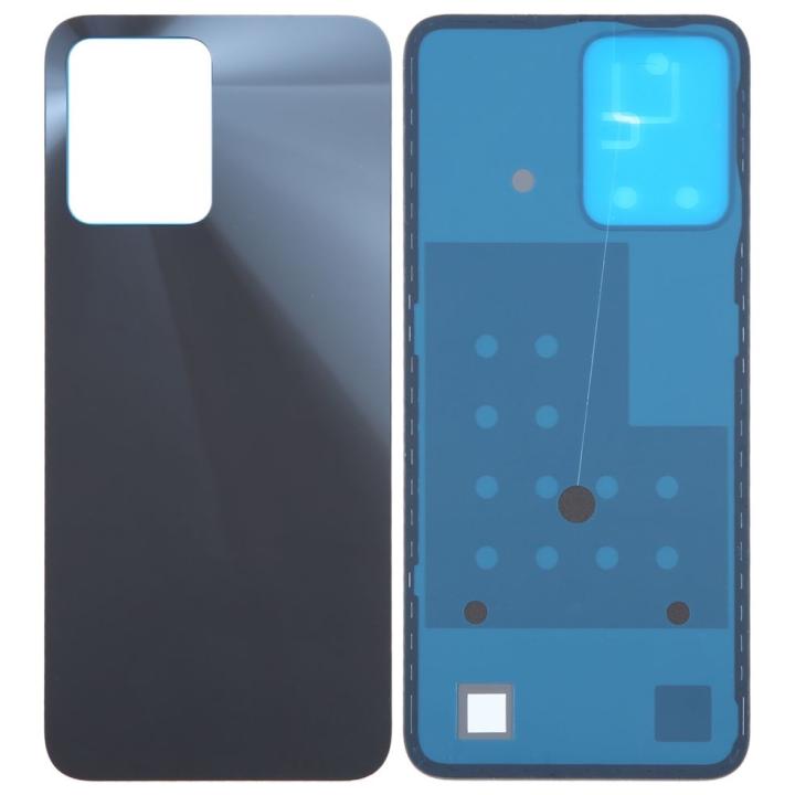 SPAREWARE® Back Panel Back Door Panel Body Cover For Realme C35 -Black (ORIGINAL WITH ALL LOGO)