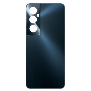 SPAREWARE® Back Panel Back Door Panel Body Cover For Realme C65 4G-Black (WITH ALL LOGO)