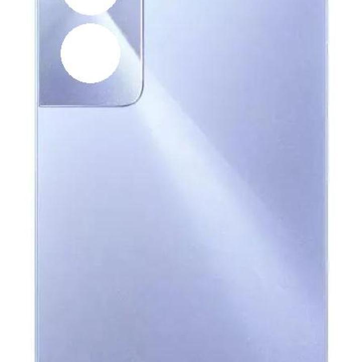 SPAREWARE® Back Panel Back Door Panel Body Cover For Realme C65 4G-Purple (WITH ALL LOGO)