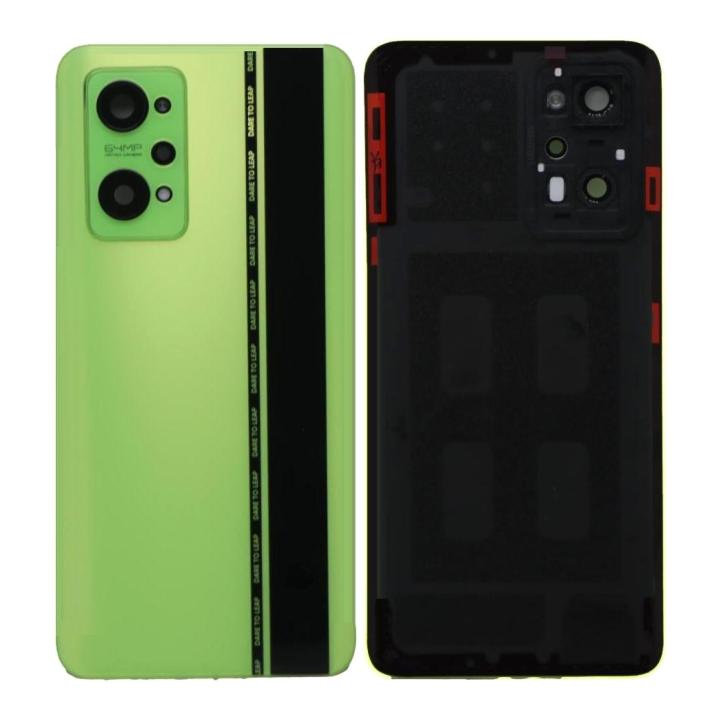 SPAREWARE® Back Panel Back Door Panel Body Cover For Realme Gt Neo 2 -Green (ORIGINAL HEAT GASKET CAMERA LENS OR WITH ALL LOGO)