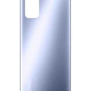 SPAREWARE® Back Panel Back Door Panel Body Cover For Realme Narzo 30 Pro-Silver (WITH ALL LOGO)
