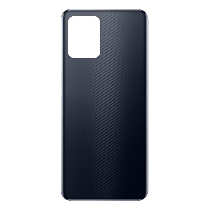 SPAREWARE® Back Panel Back Door Panel Body Cover For Realme Narzo 50 -Black (WITH ALL LOGO)