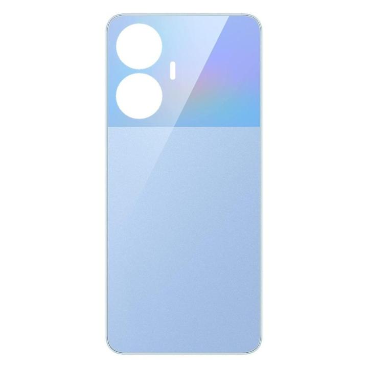 SPAREWARE® Back Panel Back Door Panel Body Cover For Realme Narzo N55 -Blue (WITH ALL LOGO)