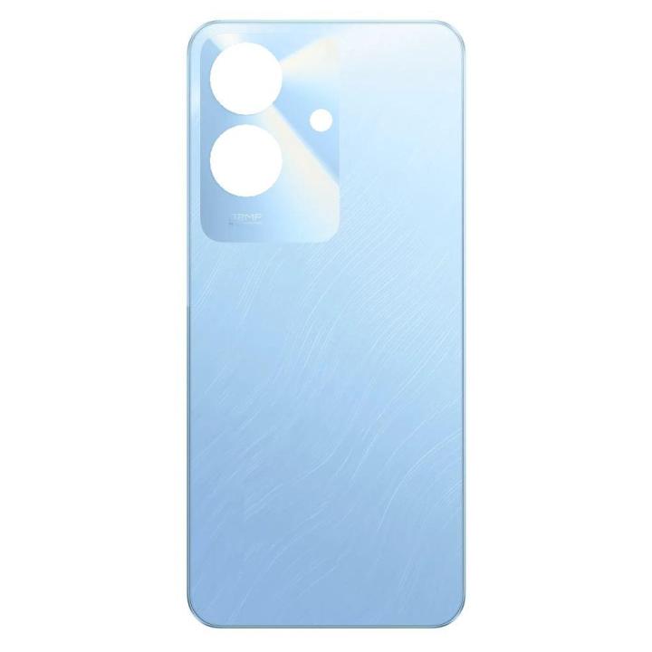 SPAREWARE® Back Panel Back Door Panel Body Cover For Realme Narzo N61 -Blue (WITH ALL LOGO)