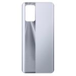 SPAREWARE® Back Panel Back Door Panel Body Cover For Realme X7 Max -Silver (WITH ALL LOGO)