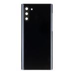 SPAREWARE® Battery Cover Back Door Body Panel For Samsung Galaxy Note 10 -Black (WITH CAMERA LENS)