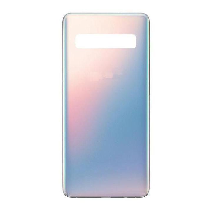 SPAREWARE® Battery Cover Back Door Body Panel For Samsung Galaxy S10 5G -Silver