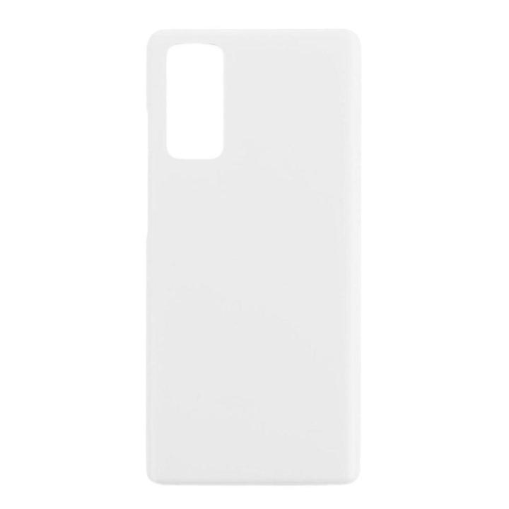 SPAREWARE® Battery Cover Back Door Body Panel For Samsung Galaxy S20 FE -White