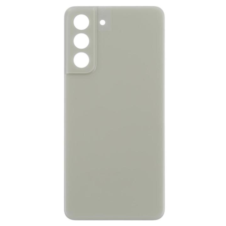 SPAREWARE® Battery Cover Back Door Body Panel For Samsung Galaxy S21 FE -Olive