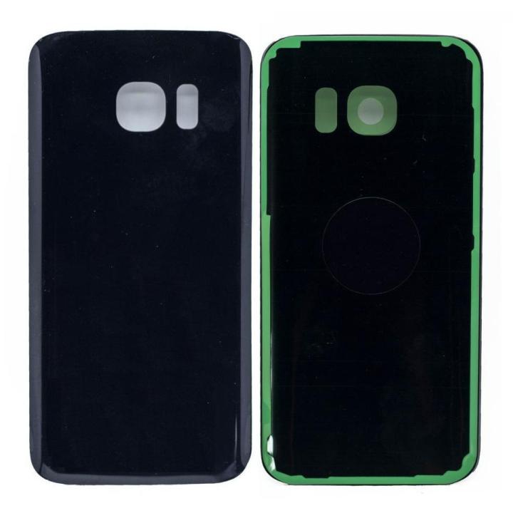 SPAREWARE® Battery Cover Back Door Body Panel For Samsung Galaxy S7 Edge -Black