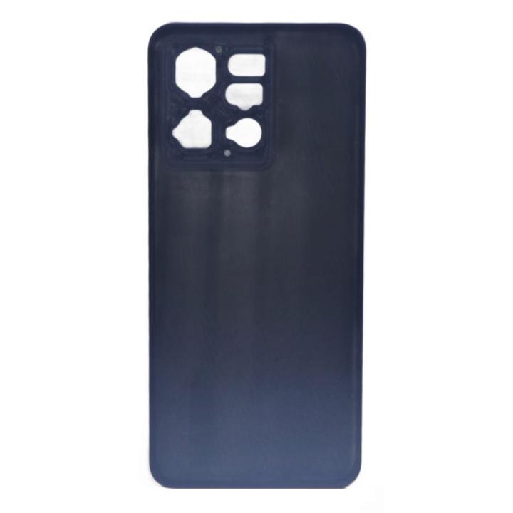 SPAREWARE® Back Door Panel Body Back Panel For Vivo Y22 4G -Black (WITH ALL LOGO)