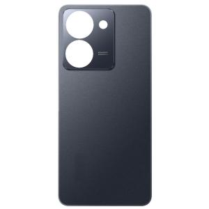 SPAREWARE® Back Door Panel Body Back Panel For Vivo Y27 5G-Black (WITH ALL LOGO)