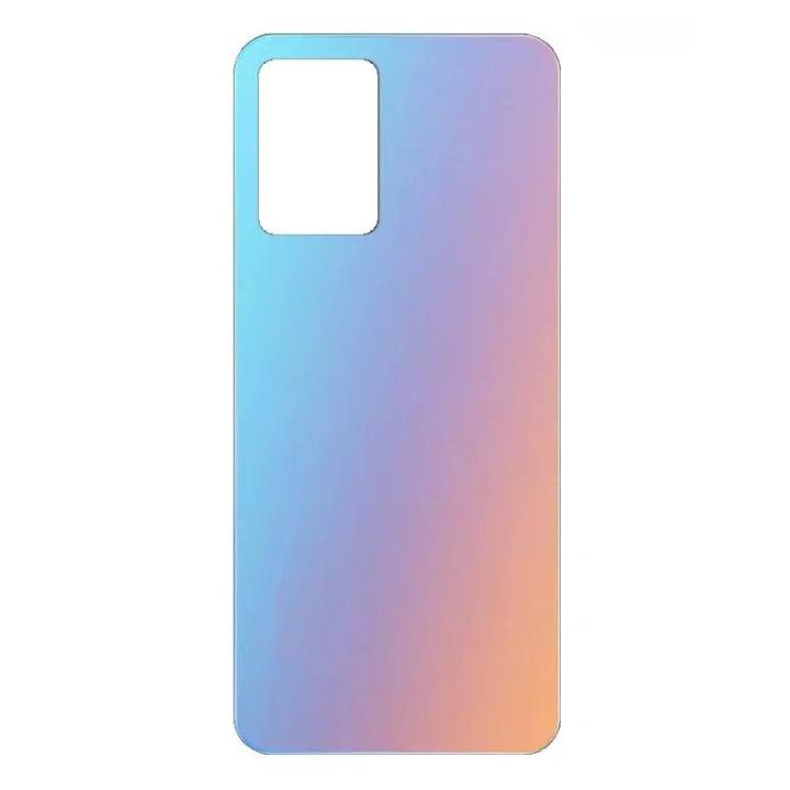 SPAREWARE® Back Door Panel Body Back Panel For Vivo V23E -Pink Blue (WITH ALL LOGO)