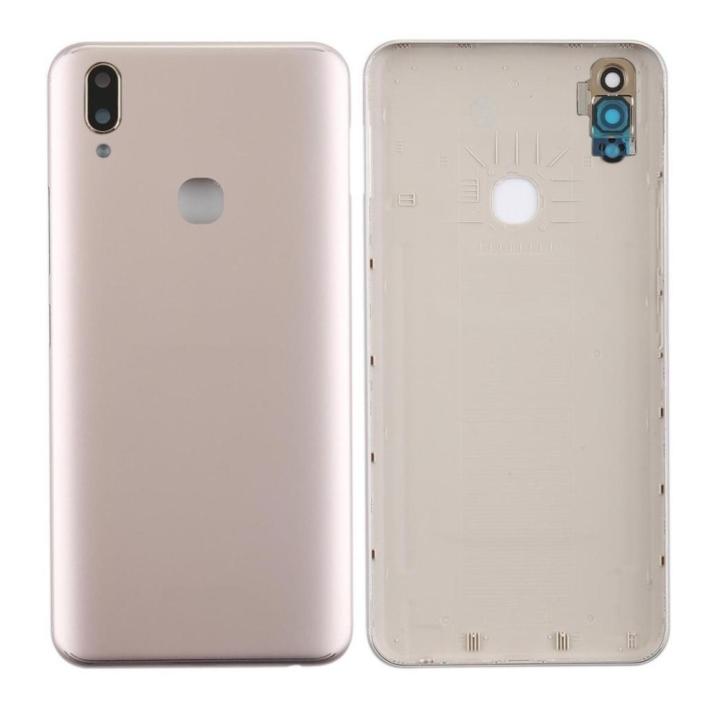 SPAREWARE® Back Door Panel Body Back Panel For Vivo Y85 -Gold (WITH ALL LOGO)