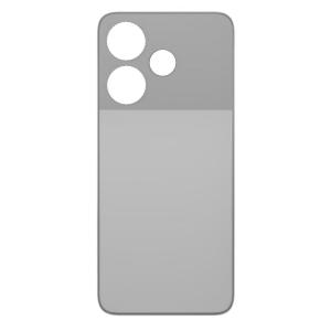 SPAREWARE® Battery Cover Back Door Panel Body For Poco M6 Plus -Silver