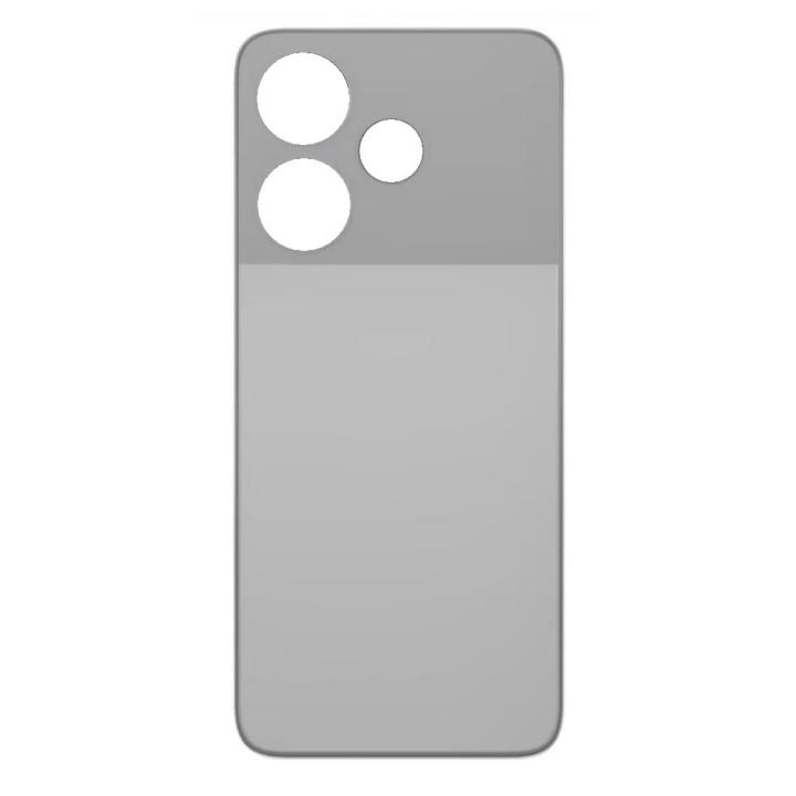 SPAREWARE® Battery Cover Back Door Panel Body For Poco M6 Plus -Silver