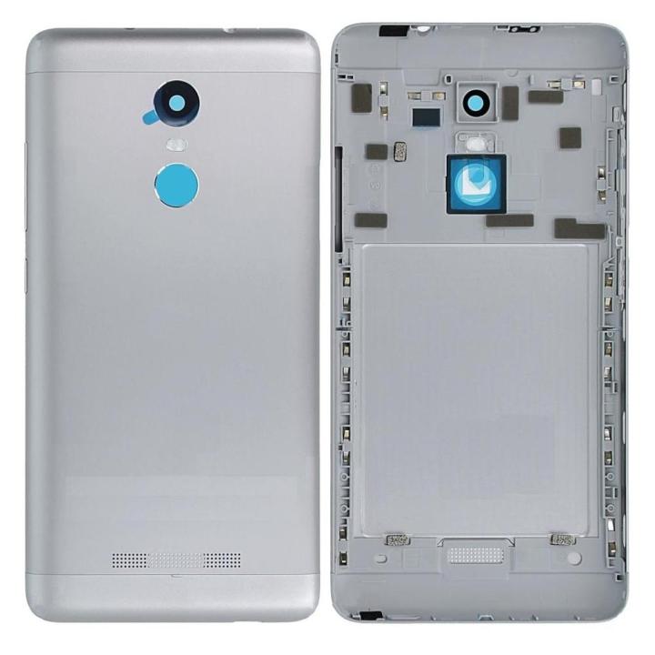 SPAREWARE® Back Panel Body Cover For Mi Redmi Note 3 -Silver (WITH ALL LOGO)