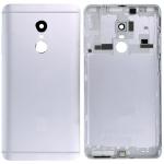 SPAREWARE® Back Panel Body Cover For Mi Redmi Note 4 -Silver (WITH ALL LOGO)