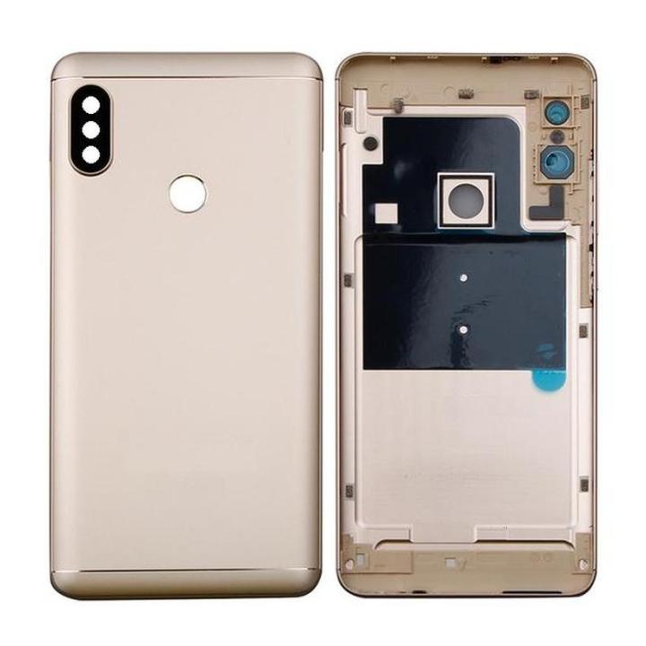SPAREWARE® Back Panel Body Cover For Mi Redmi Note 5 Pro -Gold (WITH ALL LOGO)