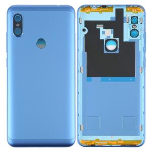 SPAREWARE® Back Panel Body Cover For Mi Redmi Note 6 Pro -Blue (WITH ALL LOGO BUTTON OR LENS)