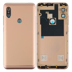 SPAREWARE® Back Panel Body Cover For Mi Redmi Note 6 Pro -Gold (WITH ALL LOGO BUTTON OR LENS)