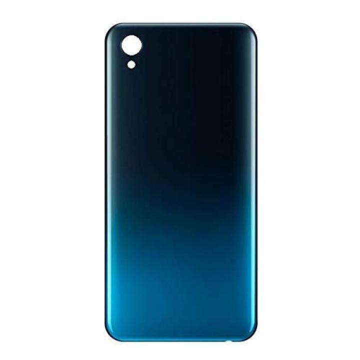 SPAREWARE® Back Door Panel Body Back Panel For Vivo Y91i -Black (WITH ALL LOGO)