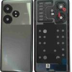 SPAREWARE® Back Panel Back Door Panel Body Cover For Realme Gt Neo 6T -Green (ORIGINAL WITH HEAT GASKET WITH ALL LOGO)