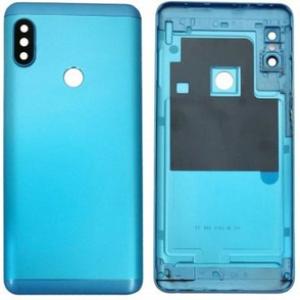 SPAREWARE® Back Panel Body Cover For Mi Redmi Note 5 Pro -Blue (WITH ALL LOGO)