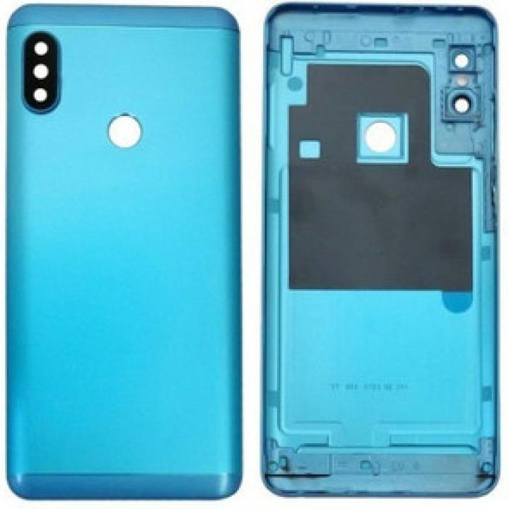 SPAREWARE® Back Panel Body Cover For Mi Redmi Note 5 Pro -Blue (WITH ALL LOGO)