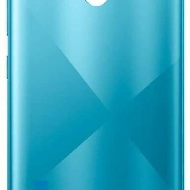 SPAREWARE® Back Panel Back Door Panel Body Cover For Realme C21 -Blue (WITH ALL LOGO)