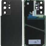 SPAREWARE® Back Panel For Samsung Galaxy S21 Ultra -Black (100% ORIGNAL)