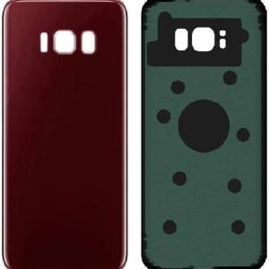 SPAREWARE® Battery Cover Back Door Body Panel For Samsung Galaxy S8 -Red