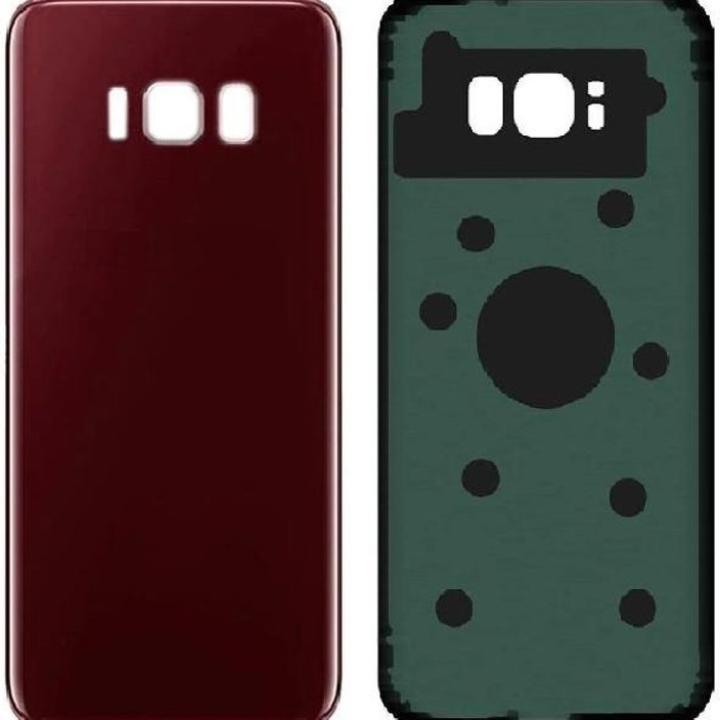 SPAREWARE® Battery Cover Back Door Body Panel For Samsung Galaxy S8 Plus -Red