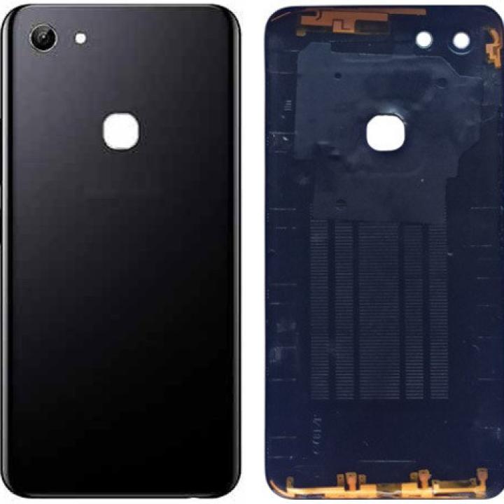 SPAREWARE® Back Door Panel Body Back Panel For Vivo Y81 -Black (WITH ALL LOGO)