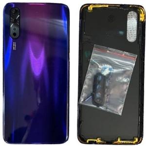 SPAREWARE® Back Door Panel Body Back Panel For Vivo Z1X -Blue (MIDLE RING BODY BACK PANEL CAMERA LENS BUTTON OR WITH ALL LOGO)
