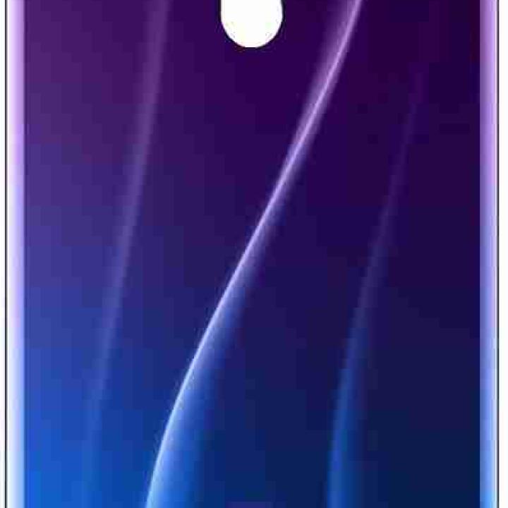 SPAREWARE® Back Panel Back Door Panel Body Cover For Realme X -Blue (WITH ALL LOGO)