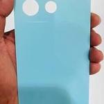 SPAREWARE® Back Door Panel Body Back Panel For Vivo Y36 -Blue (WITH ALL LOGO)