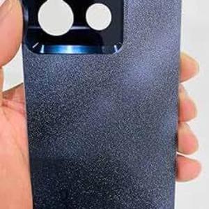 SPAREWARE® Back Door Panel Body Back Panel For Vivo Y36 -Black (WITH ALL LOGO)
