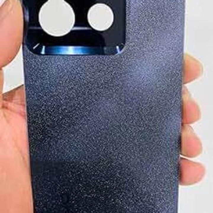 SPAREWARE® Back Door Panel Body Back Panel For Vivo Y36 -Black (WITH ALL LOGO)