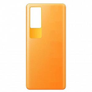 SPAREWARE® Back Door Panel Body Back Panel For Vivo iQoo 7 5G -Orange (WITH ALL LOGO)