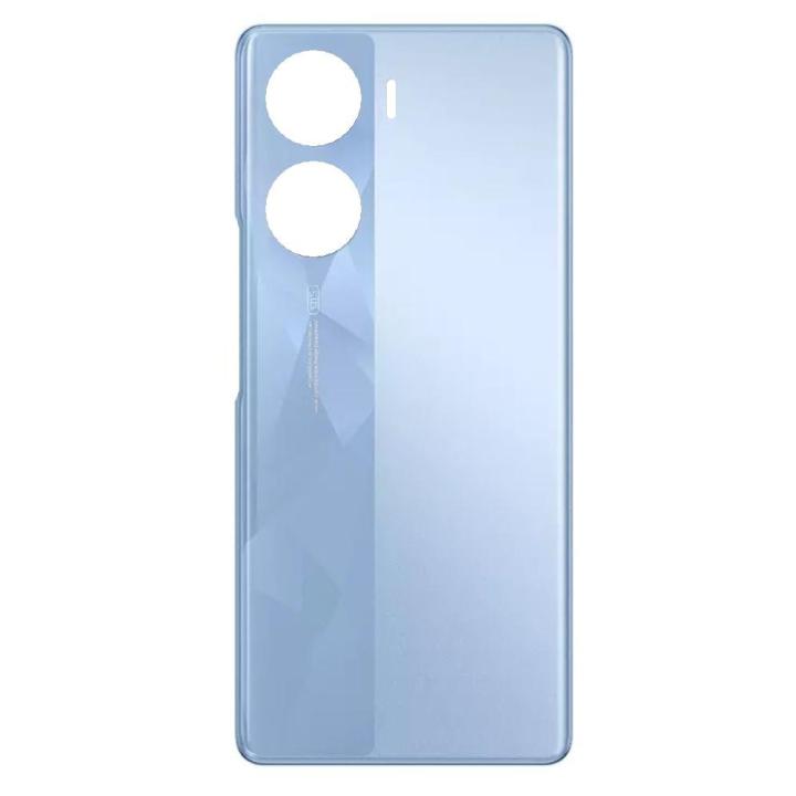 SPAREWARE® Back Door Panel Body Back Panel For Vivo V29E -Blue (WITH ALL LOGO)