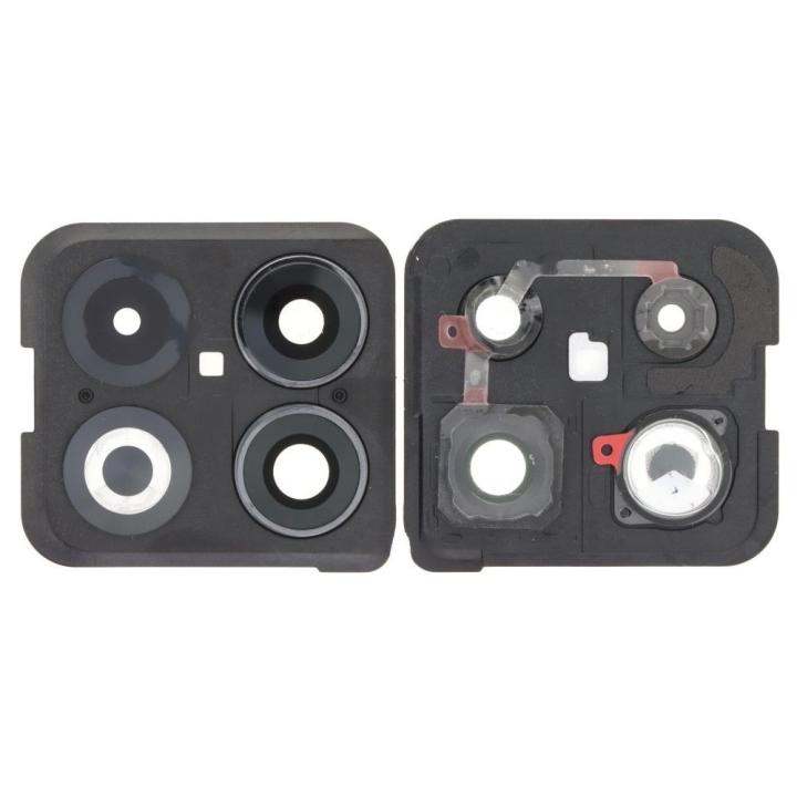 SPAREWARE® Original Camera Lens With Complete Camera Frame For Oneplus 10T -Black