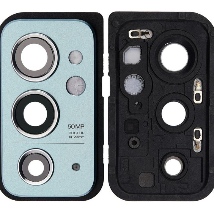 SPAREWARE® Original Camera Lens With Complete Camera Frame For Oneplus 9RT -Blue