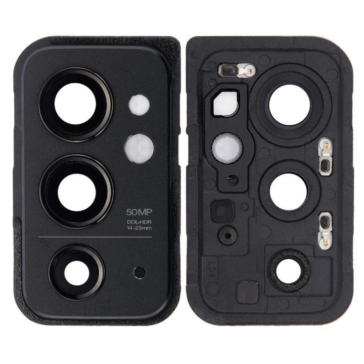 SPAREWARE® Original Camera Lens With Complete Camera Frame For Oneplus 9RT -Black