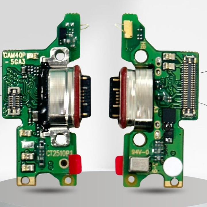 SPAREWARE USB Charging Port Charging PCB Connector Flex Cable Compatible for Tecno Camon 40 Pro