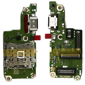 SPAREWARE USB Charging Port Charging PCB Connector Flex Cable Compatible for Vivo V40 Lite