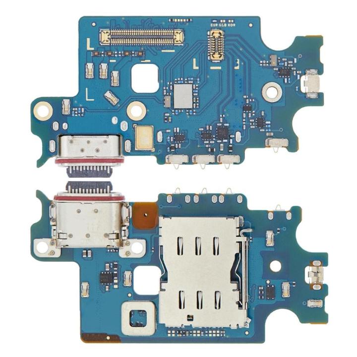 SPAREWARE Usb Charging Port Charging Pcb Connector Flex Cable Compatible For Samsung Galaxy S22 Plus